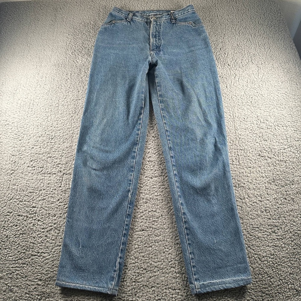 Vintage Rocky Mountain Jeans Womens 29(27 Fit)Light Wash Bareback High Rise USA